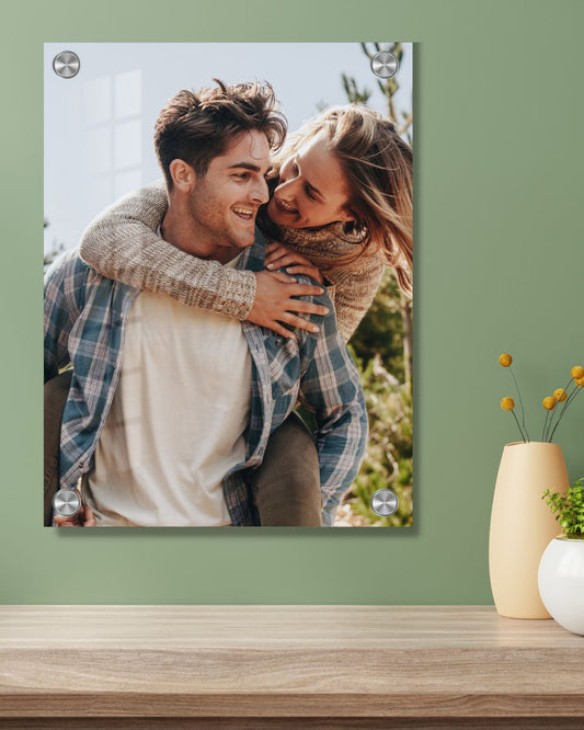 Rakhi Gift: Acrylic Glass Photo