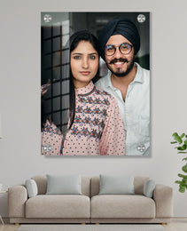 Rakhi Gift: Acrylic Glass Photo