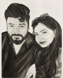 Order Pencil Sketch Online | Custom Portraits by Skilled Artists | Get a Hand-Drawn Pencil Sketch Portrait