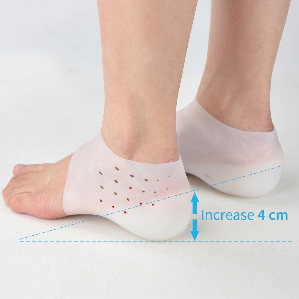 Silicon Height Increase Insoles for Men & Women | FLAT 60% SAVING