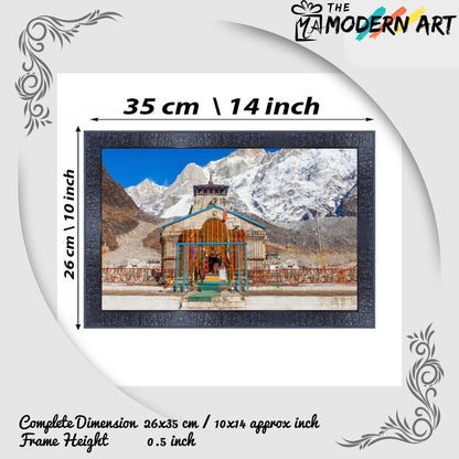 Kedarnath Temple LED Light Frame