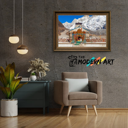 Kedarnath Temple LED Light Frame