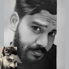 Personalized Sketch Gift! Custom Pencil Sketches & 100% Hand-Drawn Portraits from Your Photos – Perfect for Any Occasion. Order Your Custom Sketch Today