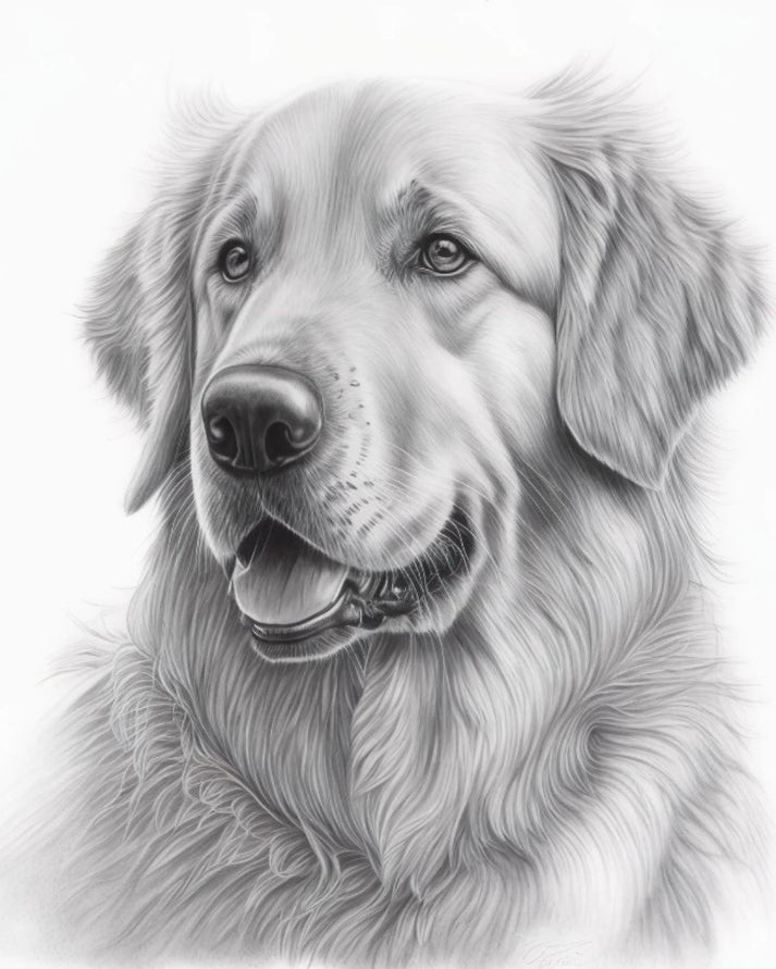 Handmade Pet Portraits:Dogs and Cats in Realistic Pencil Art – The ...
