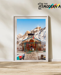 Kedarnath Temple LED Light Frame