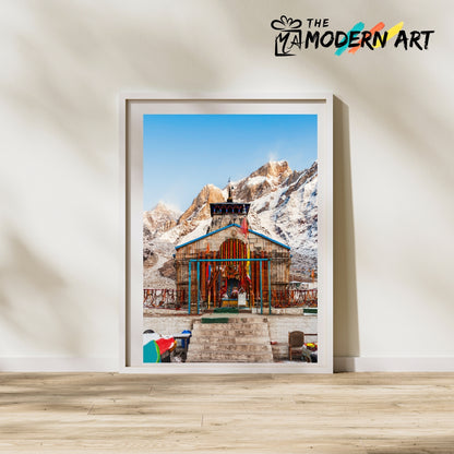 Kedarnath Temple LED Light Frame