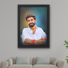 Custom Digital Oil Painting Frames | Personalized Painting from Photo