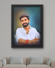Digital Oil Painting : Premium Custom Sketch Style Portraits  |  Transforming Your Photos into Unique Gifts