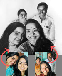 Order a Portrait Sketch from the Best Sketch Artist Near You – Custom Pencil Art & Sketch Frames in Delhi, Mumbai, Hyderabad, Bangalore & Chennai and Other Cities